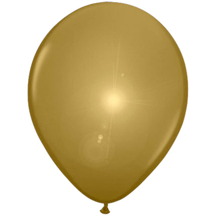 Palloncini a led oro 30cm 5pz