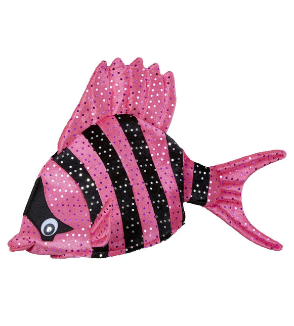 Cappello da pesce rosa