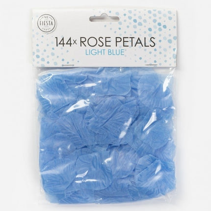 Petali di rosa azzurri 144 pezzi