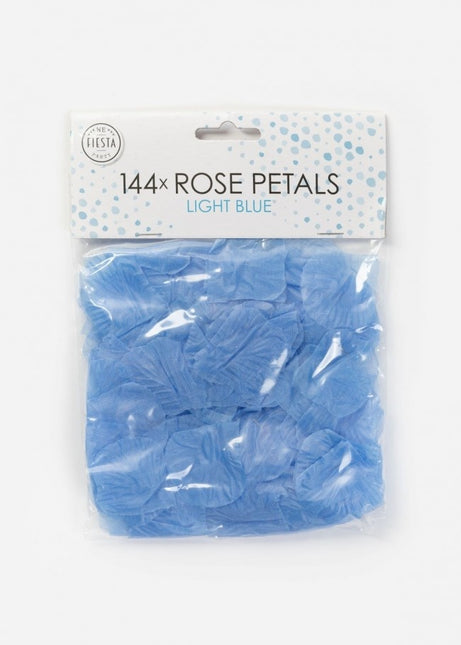 Petali di rosa azzurri 144 pezzi