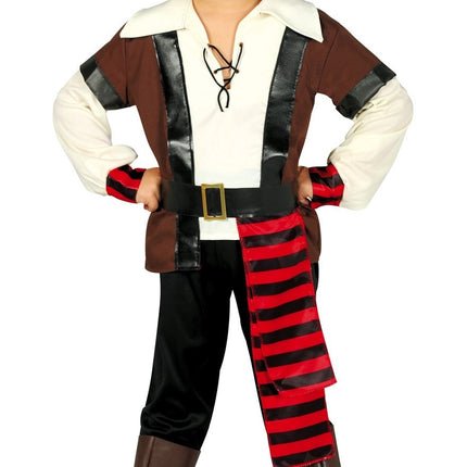 Costume da pirata bambino Deluxe