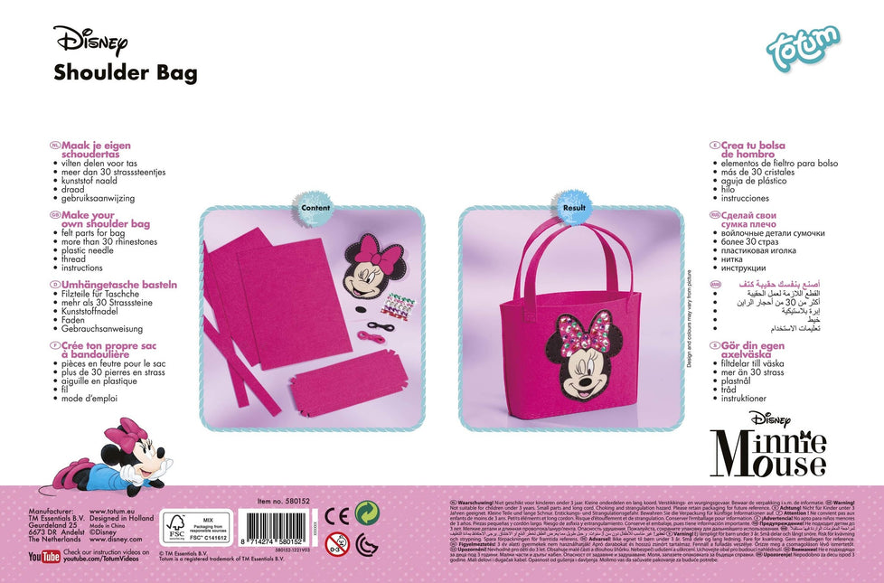 Set per fare la borsa di Minnie Mouse