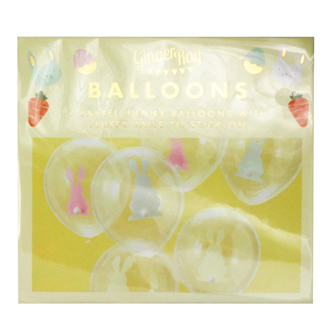 Palloncini Pasqua Coniglio 30cm 9pz