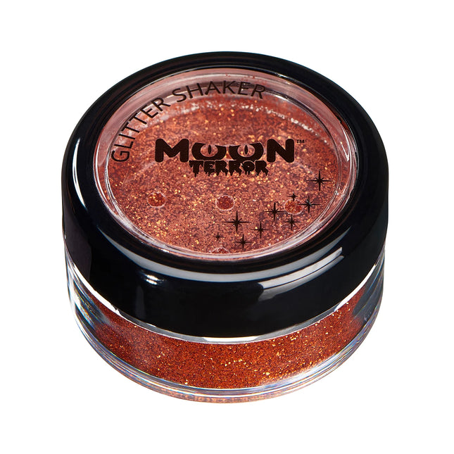 Moon Terror Halloween Glitter Shakers Zucca Arancione 5g