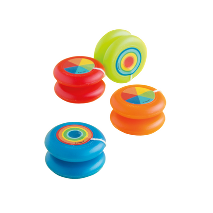 Yoyo colorati 4,1 cm 4 pezzi