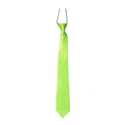 Cravatta verde neon 50 cm