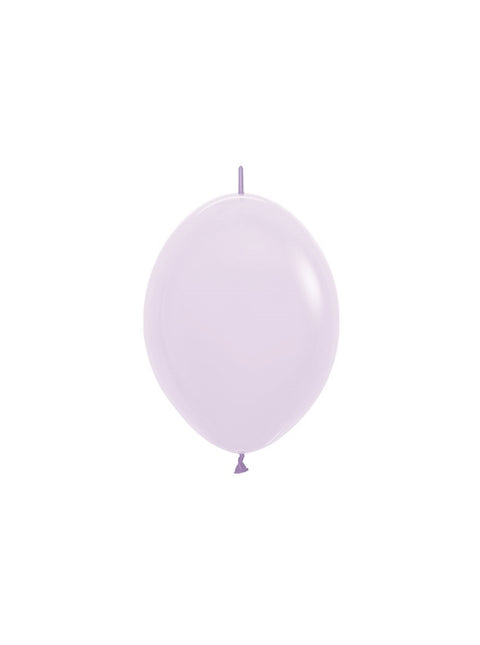 Palloncini Pastello Opachi Lilla 15cm 50pz