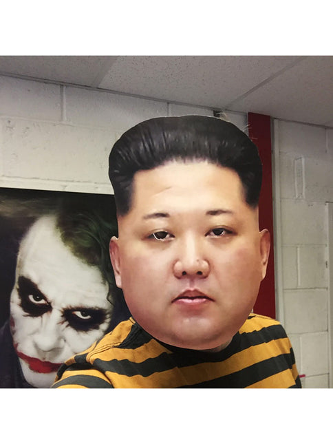 Maschera di Kim Jong Un