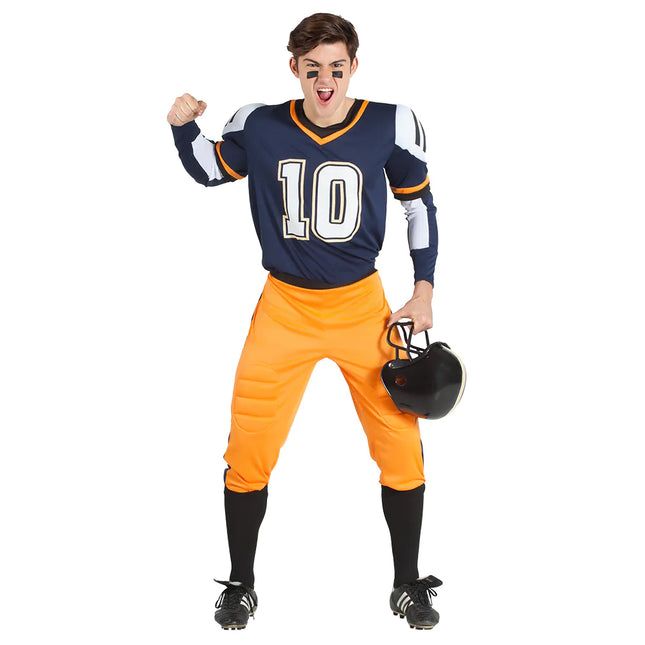 Costume da football americano uomo