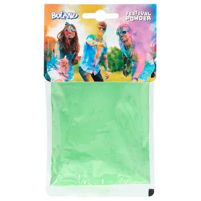 Polvere verde Holi 70gr