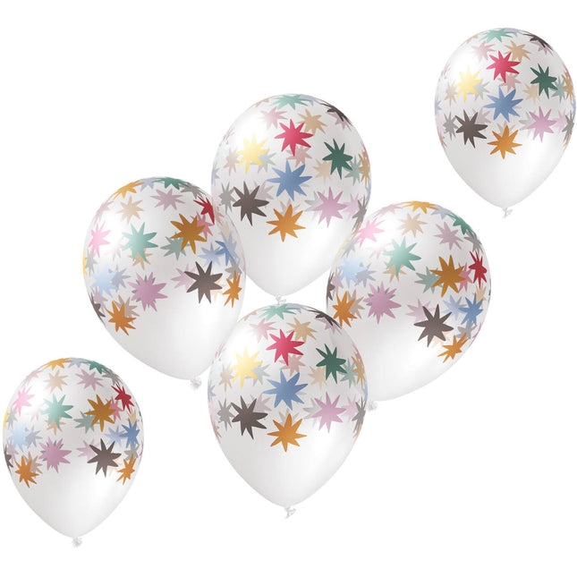 Palloncini a stella 33cm 6pz