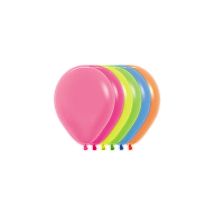 Palloncini Neon Mix 12cm 50pz