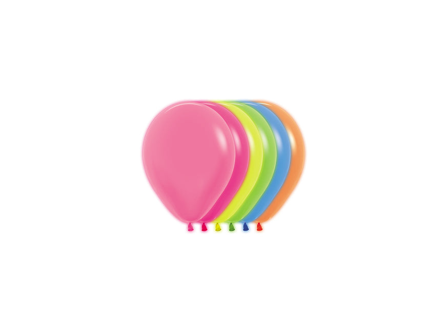 Palloncini Neon Mix 12cm 50pz