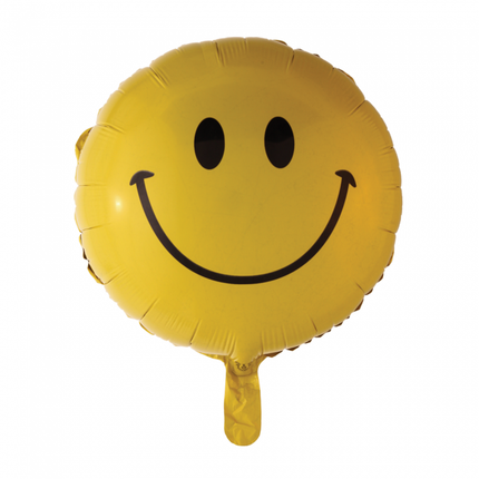 Palloncino ad elio Emoji Smile 45 cm vuoto