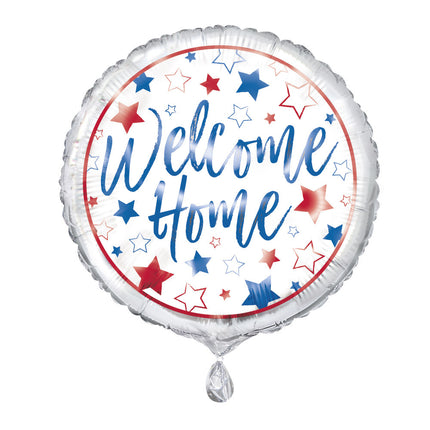 Palloncino ad elio Welcome Home Stars 45 cm vuoto