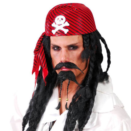 Bandana pirata rossa