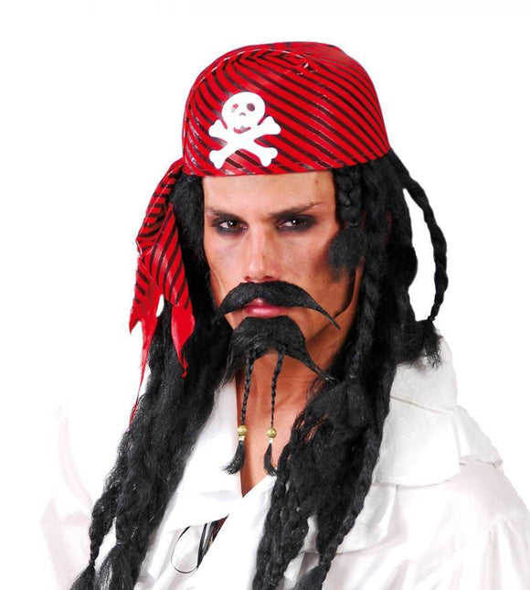 Bandana pirata rossa