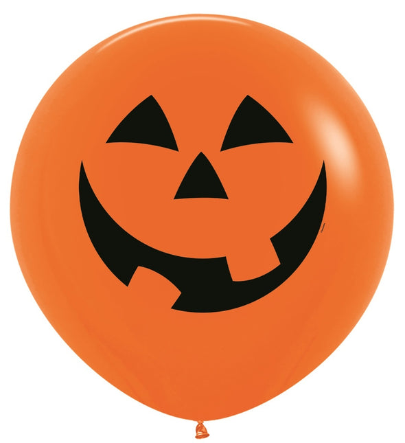 Palloncini Zucca Arancione 91cm 2pz