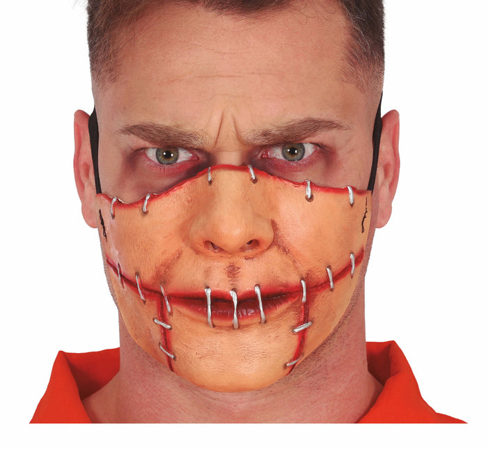 Maschera di Halloween Suture Sangue