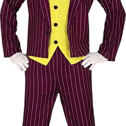 Joker Costume Uomo Villain