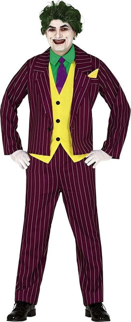 Joker Costume Uomo Villain