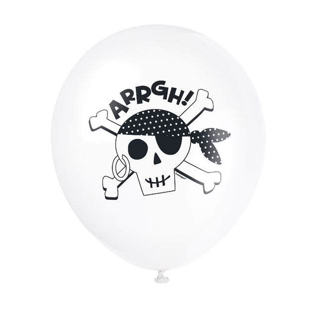 Palloncini Pirata Arrgh 30cm 8pz