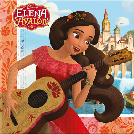 Tovaglioli Elena Van Avalor 33 cm 20 pezzi