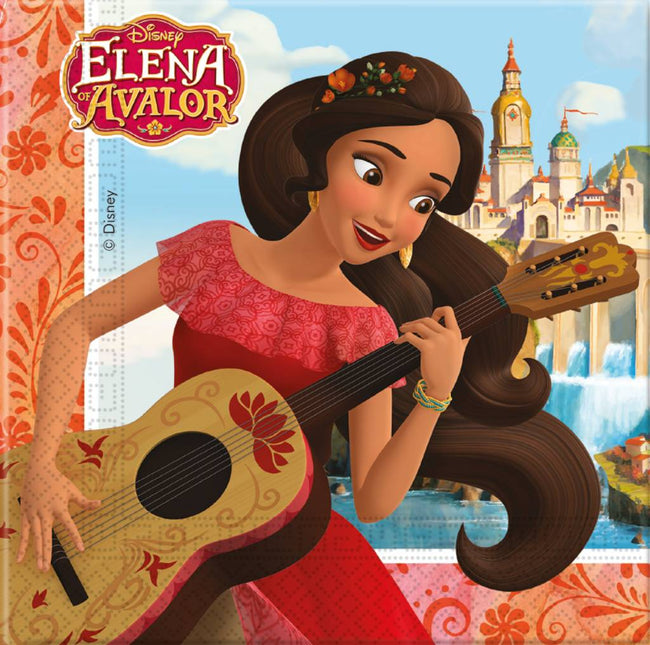 Tovaglioli Elena Van Avalor 33 cm 20 pezzi