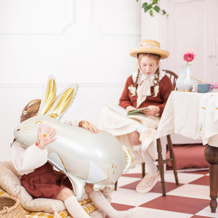 Palloncino ad elio Rabbit vuoto 70 cm