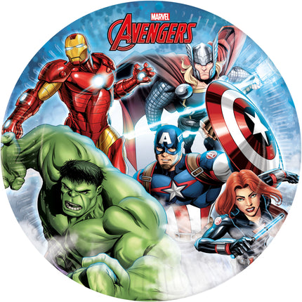 Piatti Avengers Infinity Stones 23 cm 8 pezzi