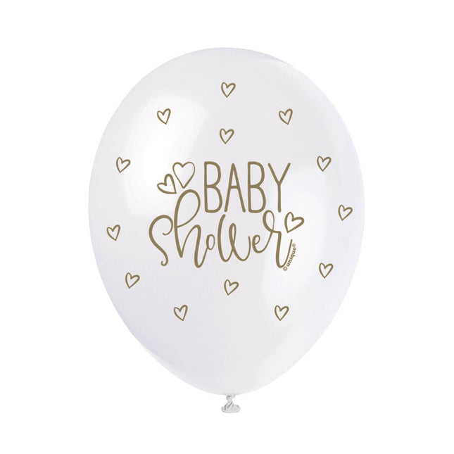 Palloncini nascita Baby Shower 30cm 5pz