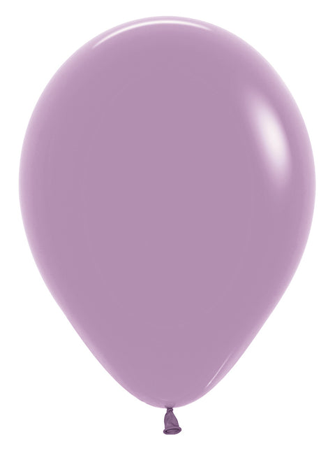 Palloncini Pastello Crepuscolo Lavanda 30cm 12pz