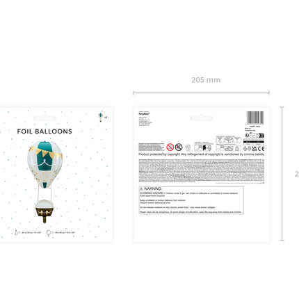 Palloncino ad elio vuoto 86ccm