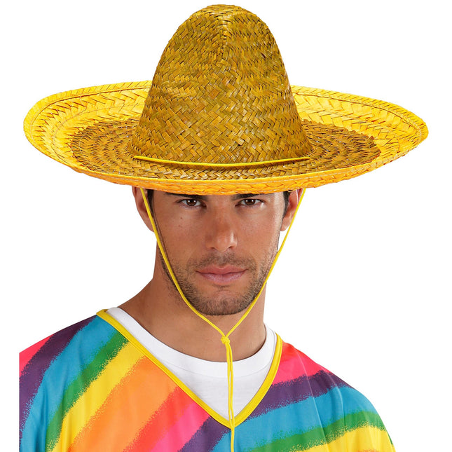 Sombrero giallo 48 cm