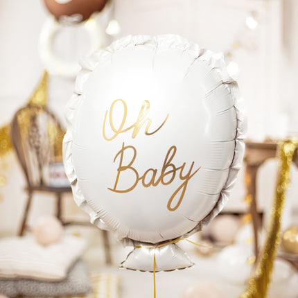 Palloncino ad elio Oh Baby vuoto 53 cm