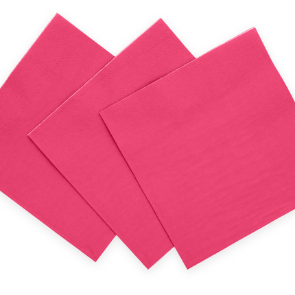 Tovaglioli fucsia 3 strati 33cm 20pz