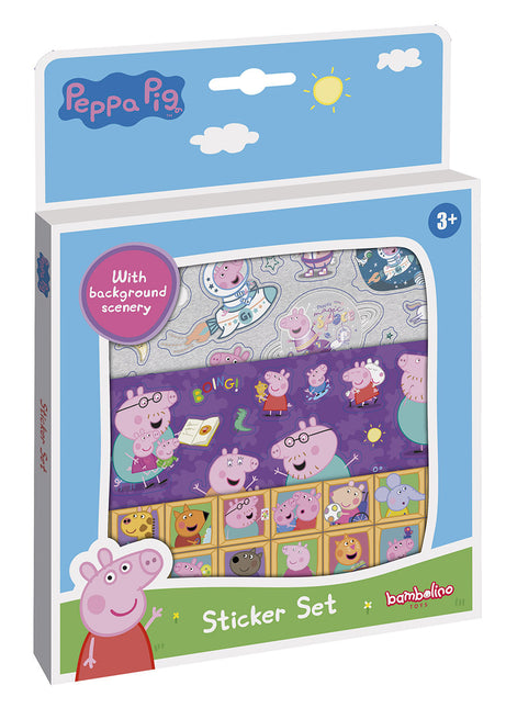 Set di adesivi di Peppa Pig