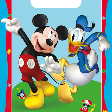 Sacchetti di condivisione Mickey Rock The House 6 pezzi