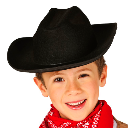 Cappello da cowboy Nero Bambini