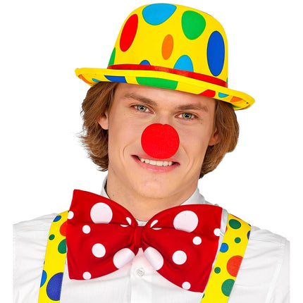 Clown dal fiocco rosso