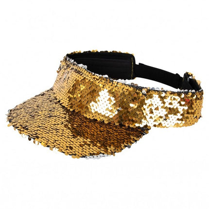 Parasole con paillettes oro