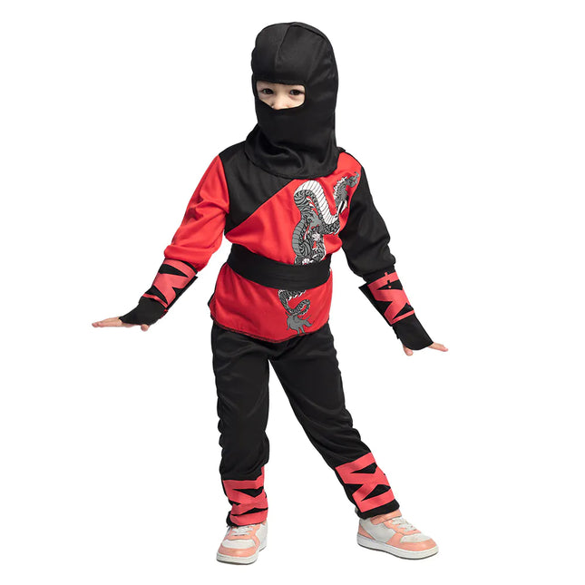 Costume Ragazzi Guerriero Ninja 3/4 anni