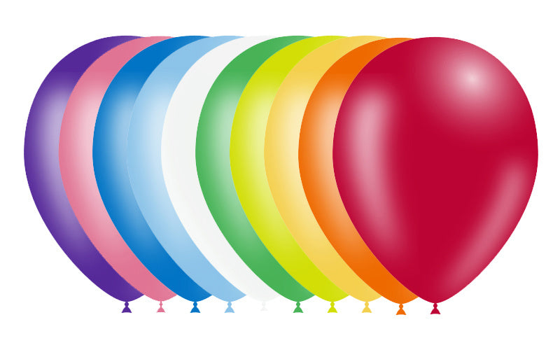 Palloncini colorati 25cm 50pz