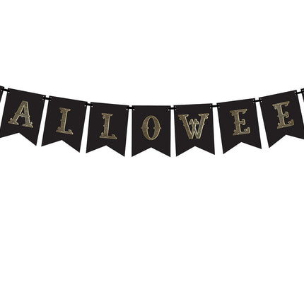 Striscione di Halloween arancione da 1,75 m