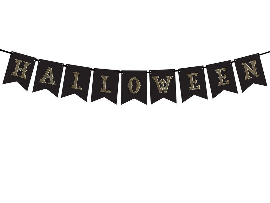 Striscione di Halloween arancione da 1,75 m