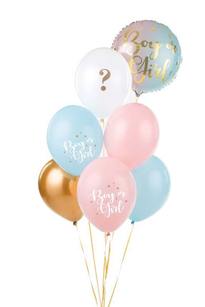 Palloncini Ragazzo o Ragazza Mix 30cm 6pz