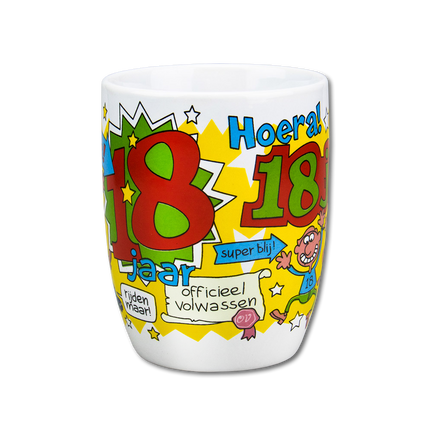 Tazza 18 anni 12 cm