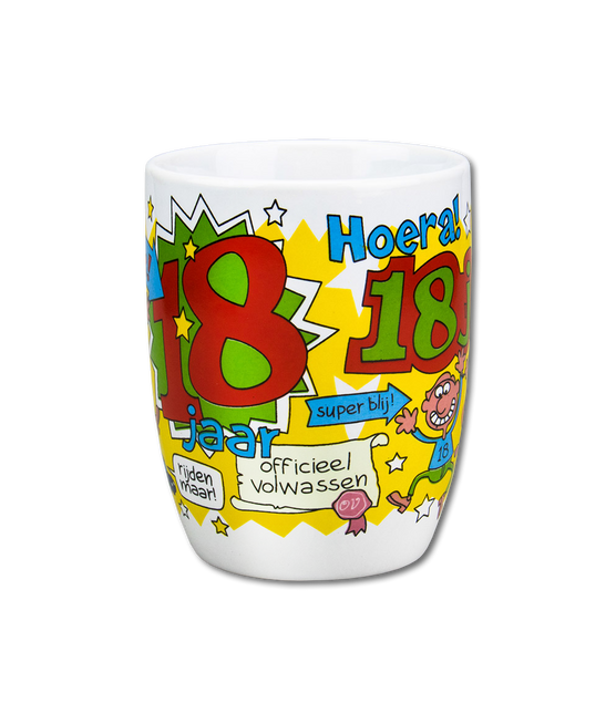 Tazza 18 anni 12 cm