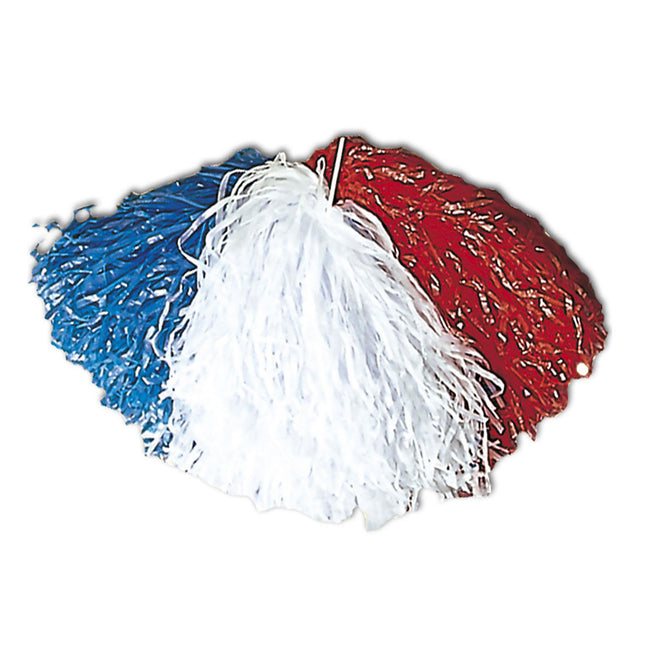 Pompom da cheerleader rosso bianco blu