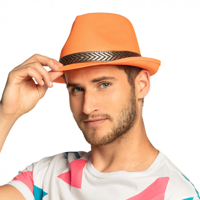 Cappello Arancione Neon